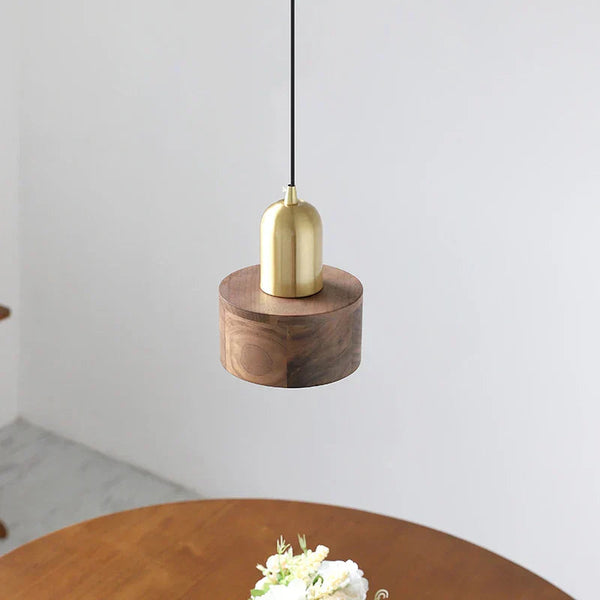 OakAura | Cozy Natural Oak Wood Kitchen Pendant Lighting Fixture 0