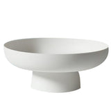 Oval Fruit Bowl with Draining Feature | Elegant Plastic Centerpiece for Freshness 0