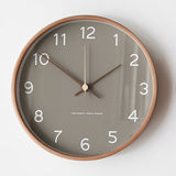 Rustic Wall Clock Decor | Wooden Analog Clock with Quiet Quartz Movement | Timeless Design for Elegant Home Aesthetic 0