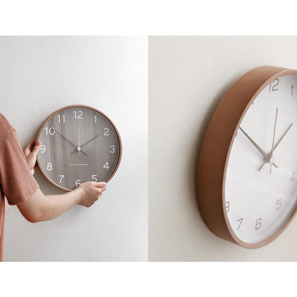 Rustic Wall Clock Decor | Wooden Analog Clock with Quiet Quartz Movement | Timeless Design for Elegant Home Aesthetic 2
