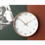 Rustic Wall Clock Decor | Wooden Analog Clock with Quiet Quartz Movement | Timeless Design for Elegant Home Aesthetic 8