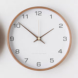 Rustic Wall Clock Decor | Wooden Analog Clock with Quiet Quartz Movement | Timeless Design for Elegant Home Aesthetic 9