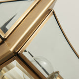 Rynx | Elegant Copper Glass Outdoor Wall Sconce for Patios and Gardens 6