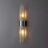 Rynx | Elegant Nordic Stainless Steel Crystal Wall Sconce Light 1