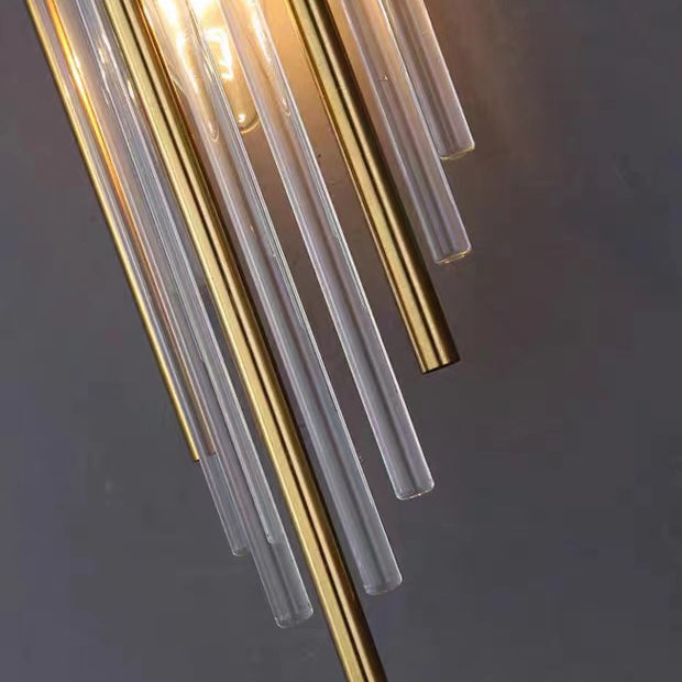 Rynx | Elegant Nordic Stainless Steel Crystal Wall Sconce Light 4