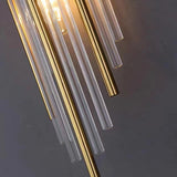 Rynx | Elegant Nordic Stainless Steel Crystal Wall Sconce Light 4