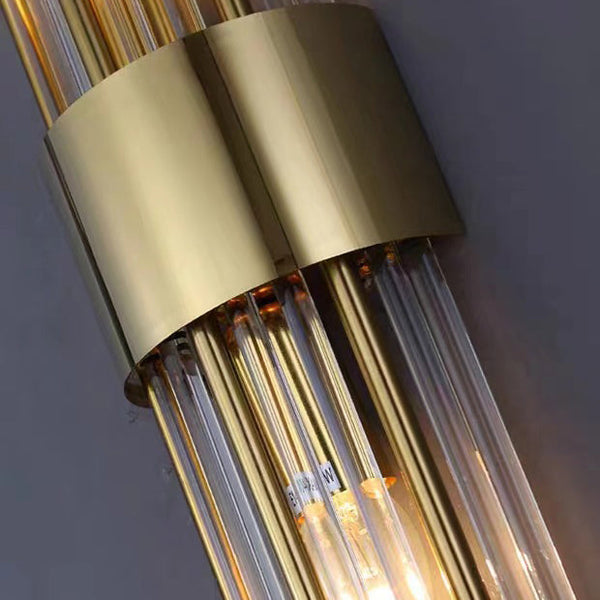 Rynx | Elegant Nordic Stainless Steel Crystal Wall Sconce Light 5