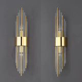 Rynx | Elegant Nordic Stainless Steel Crystal Wall Sconce Light 7