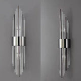 Rynx | Elegant Nordic Stainless Steel Crystal Wall Sconce Light 8