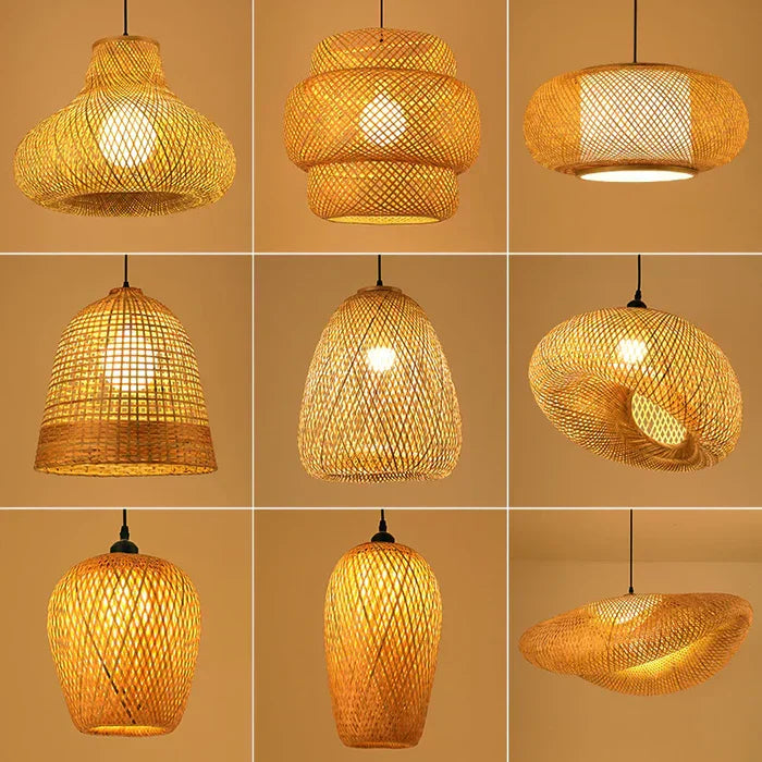 Rynx | Handcrafted Elegant Rattan Pendant Light Fixture for Cozy Spaces 3