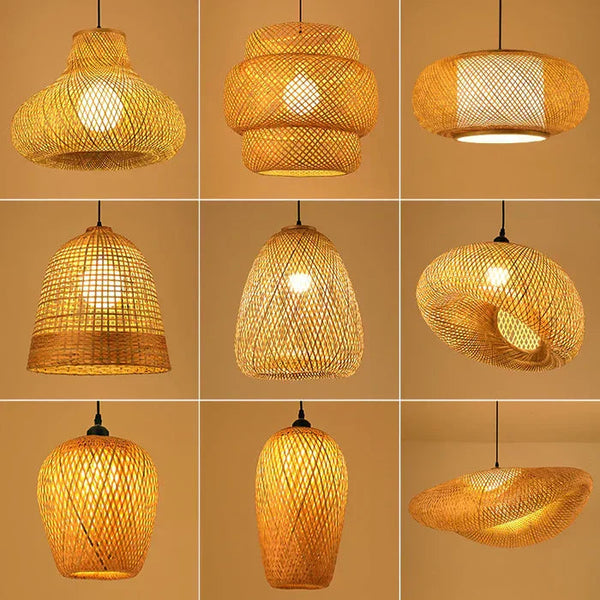 Rynx | Handcrafted Elegant Rattan Pendant Light Fixture for Cozy Spaces 3
