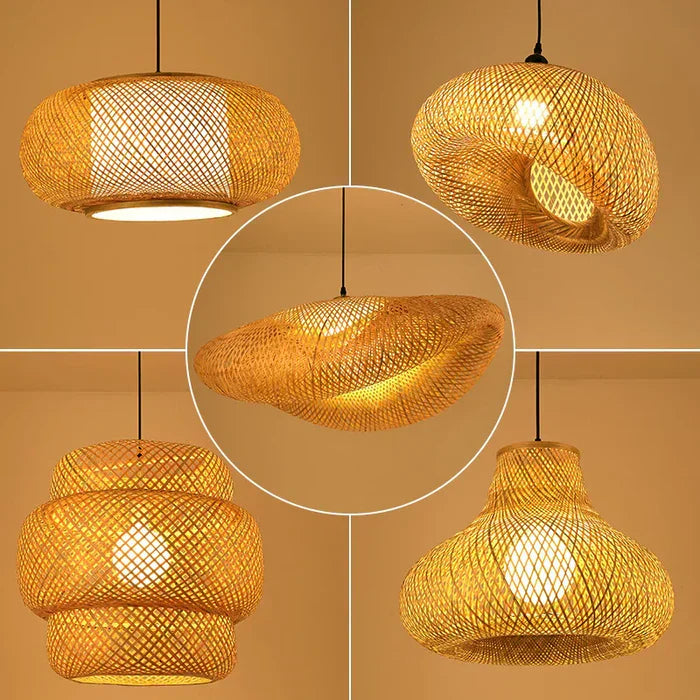 Rynx | Handcrafted Elegant Rattan Pendant Light Fixture for Cozy Spaces 5