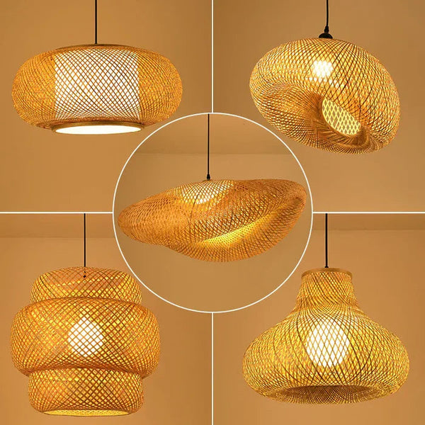 Rynx | Handcrafted Elegant Rattan Pendant Light Fixture for Cozy Spaces 5