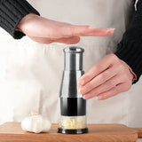 Rynx | Manual Garlic Chopper with Sharp Stainless Steel Blades | Efficient Kitchen Tool for Quick Meal Prep 5