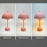 Scandinavian Table Lamp with Adjustable Brightness | Elegant Design for Cozy Bedroom Atmosphere 4