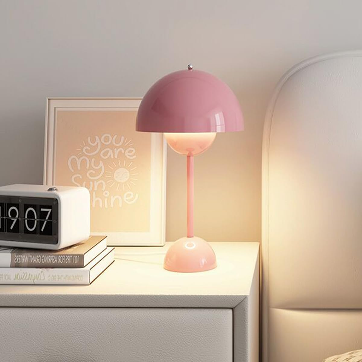 Scandinavian Table Lamp with Adjustable Brightness | Elegant Design for Cozy Bedroom Atmosphere 5