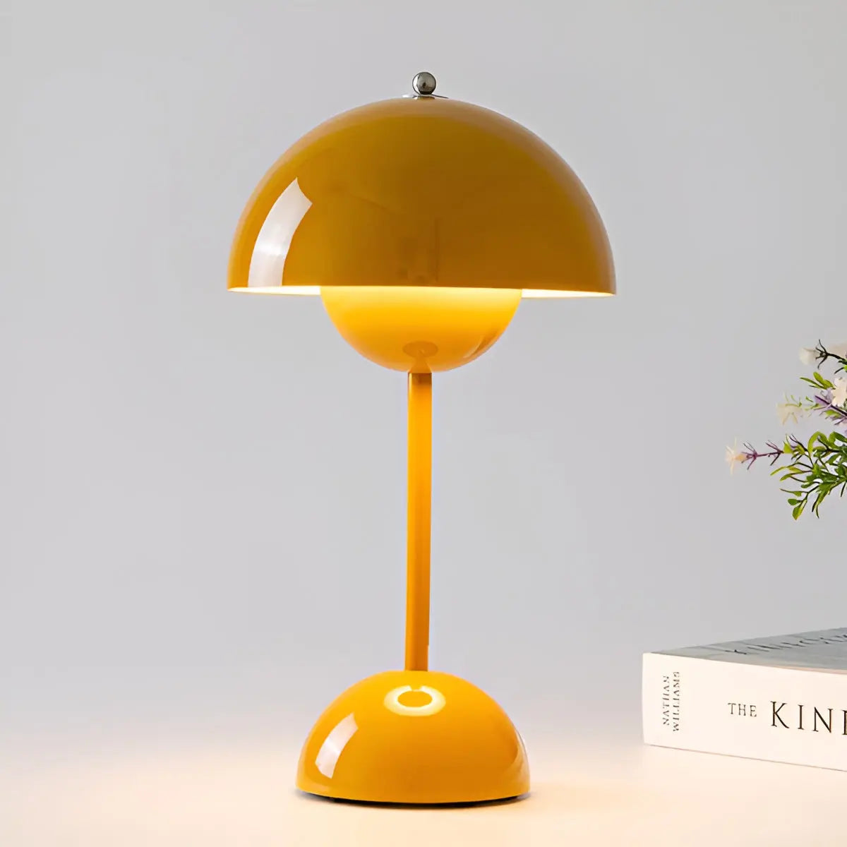 Scandinavian Table Lamp with Adjustable Brightness | Elegant Design for Cozy Bedroom Atmosphere 9