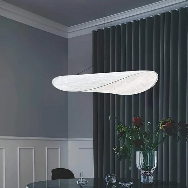 SilkAura | Elegant Handcrafted Silk Pendant Lighting Fixture for Interiors 2