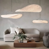 SilkAura | Elegant Handcrafted Silk Pendant Lighting Fixture for Interiors 3