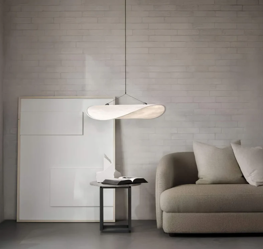 SilkAura | Elegant Handcrafted Silk Pendant Lighting Fixture for Interiors 5