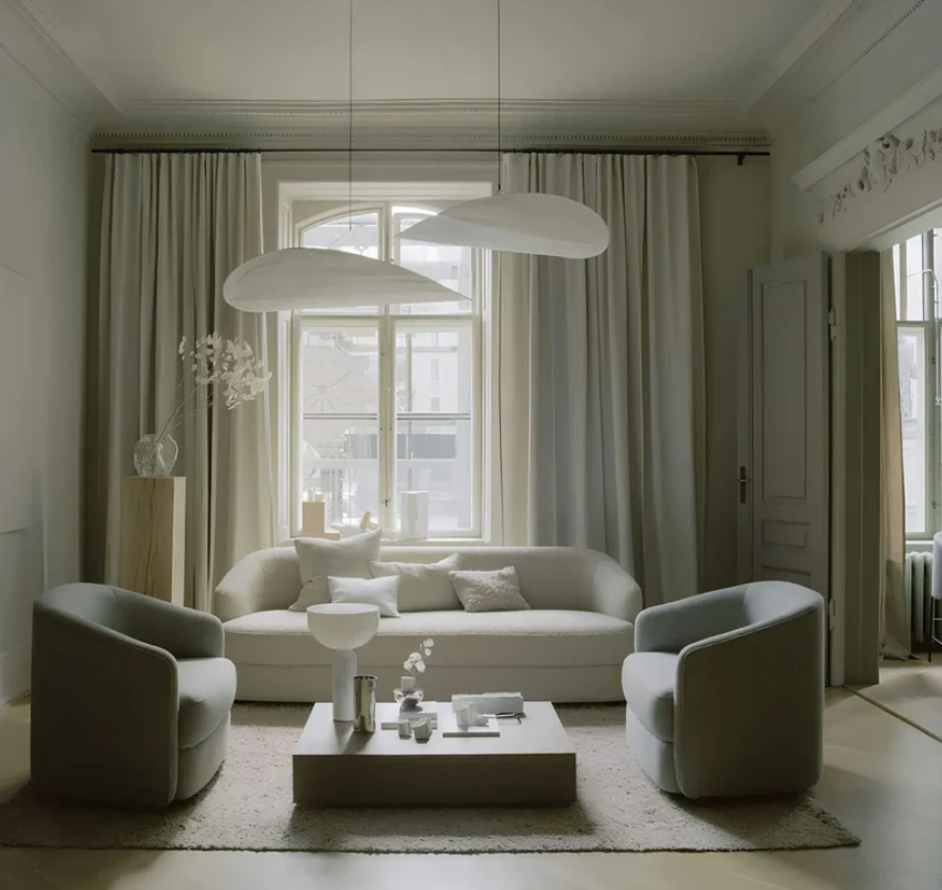 SilkAura | Elegant Handcrafted Silk Pendant Lighting Fixture for Interiors 6