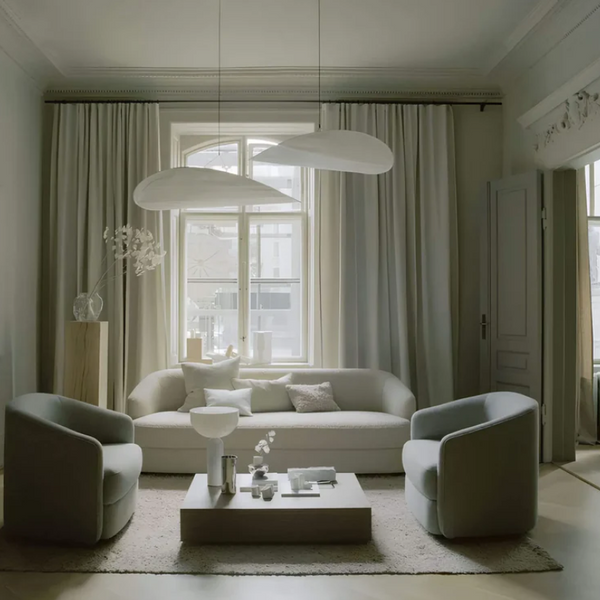 SilkAura | Elegant Handcrafted Silk Pendant Lighting Fixture for Interiors 6