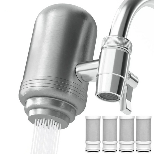 Stainless Steel Water Filter | 5-Stage Water Filtration System for Pure Drinking Water 0