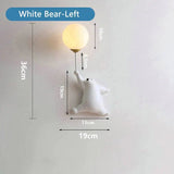TeddyGlow | Charming Cozy Bear Wall Sconce for Children's Room 4
