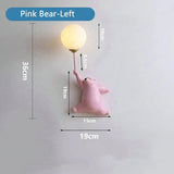 TeddyGlow | Charming Cozy Bear Wall Sconce for Children's Room 7