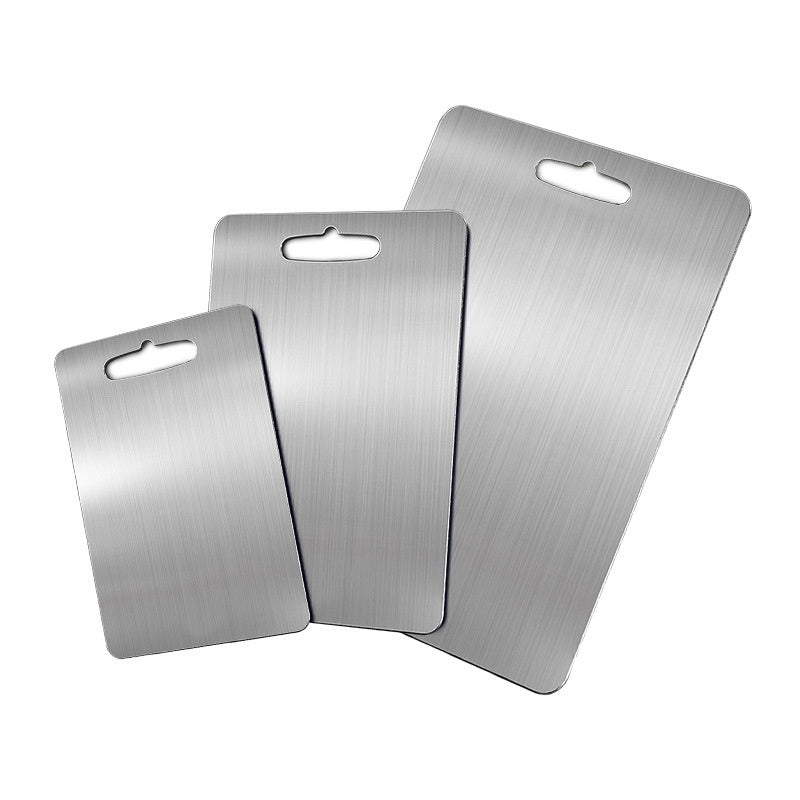 TitanCut | Titanium Cutting Board with Antibacterial Surface | Durable & Odorless for Safe Food Preparation 0