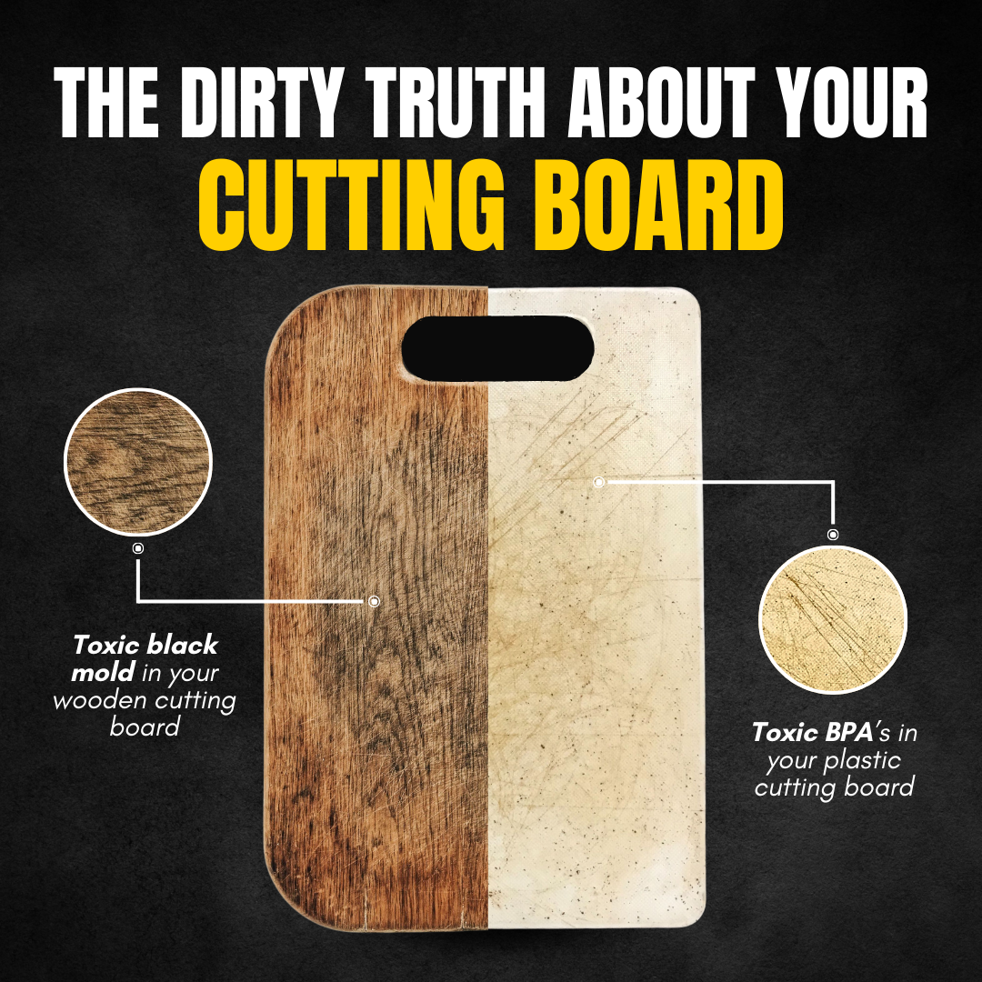 TitanCut | Titanium Cutting Board with Antibacterial Surface | Durable & Odorless for Safe Food Preparation 3