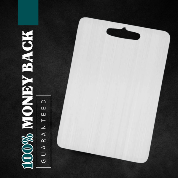 TitanCut | Titanium Cutting Board with Antibacterial Surface | Durable & Odorless for Safe Food Preparation 4