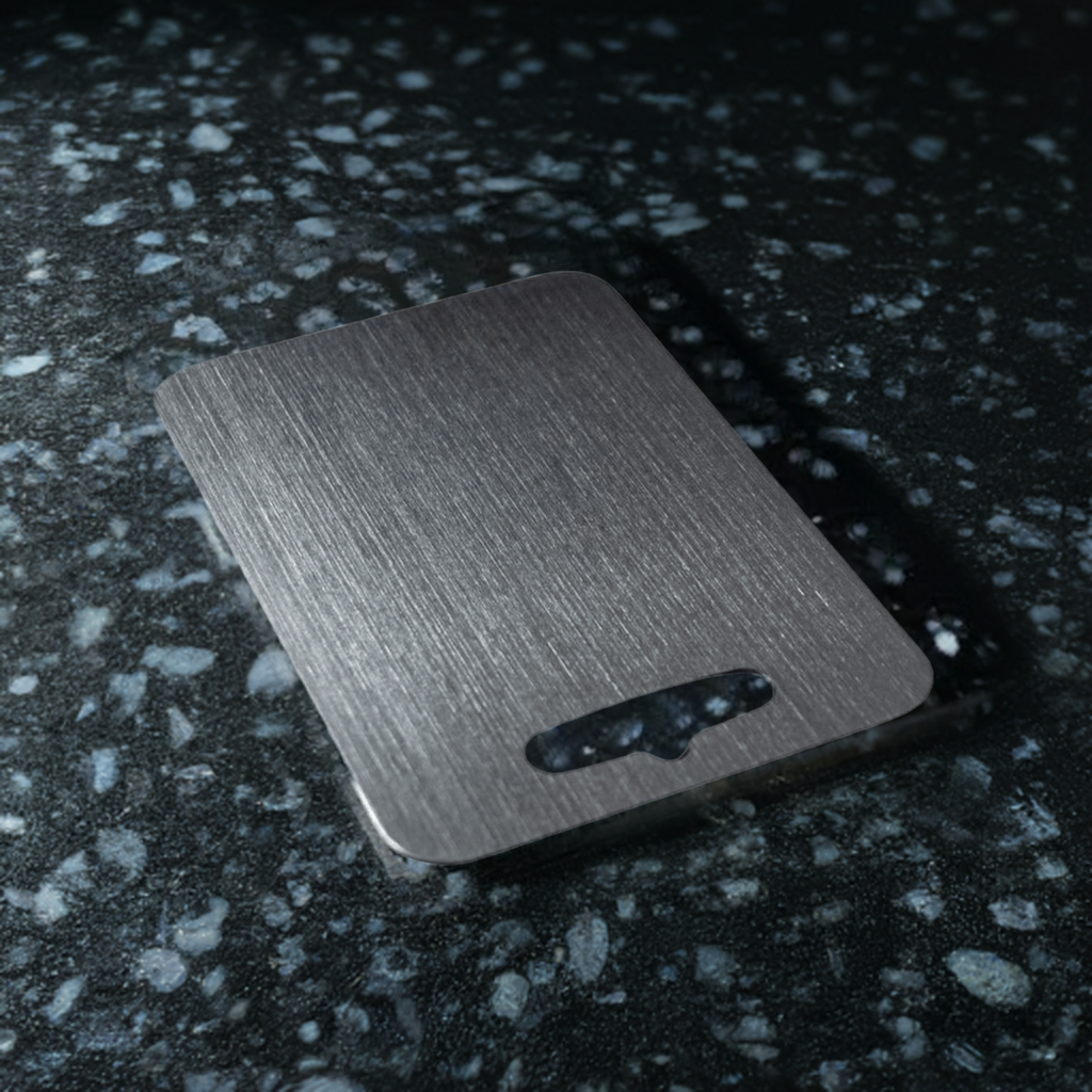 TitanCut | Titanium Cutting Board with Antibacterial Surface | Durable & Odorless for Safe Food Preparation 6