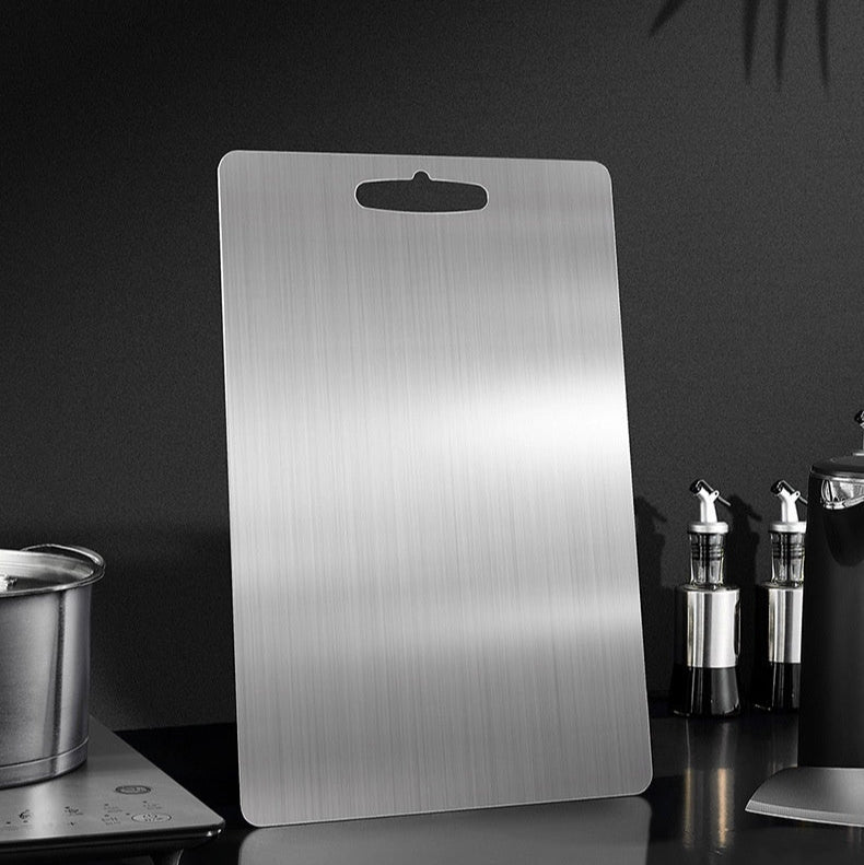 TitanCut | Titanium Cutting Board with Antibacterial Surface | Durable & Odorless for Safe Food Preparation 7
