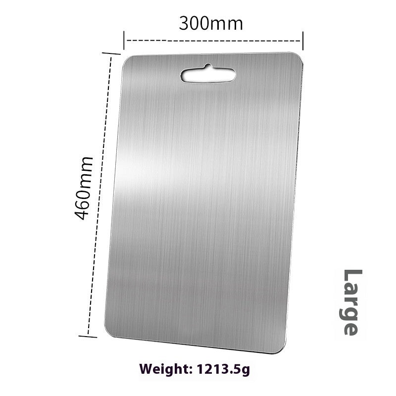 TitanCut | Titanium Cutting Board with Antibacterial Surface | Durable & Odorless for Safe Food Preparation 8