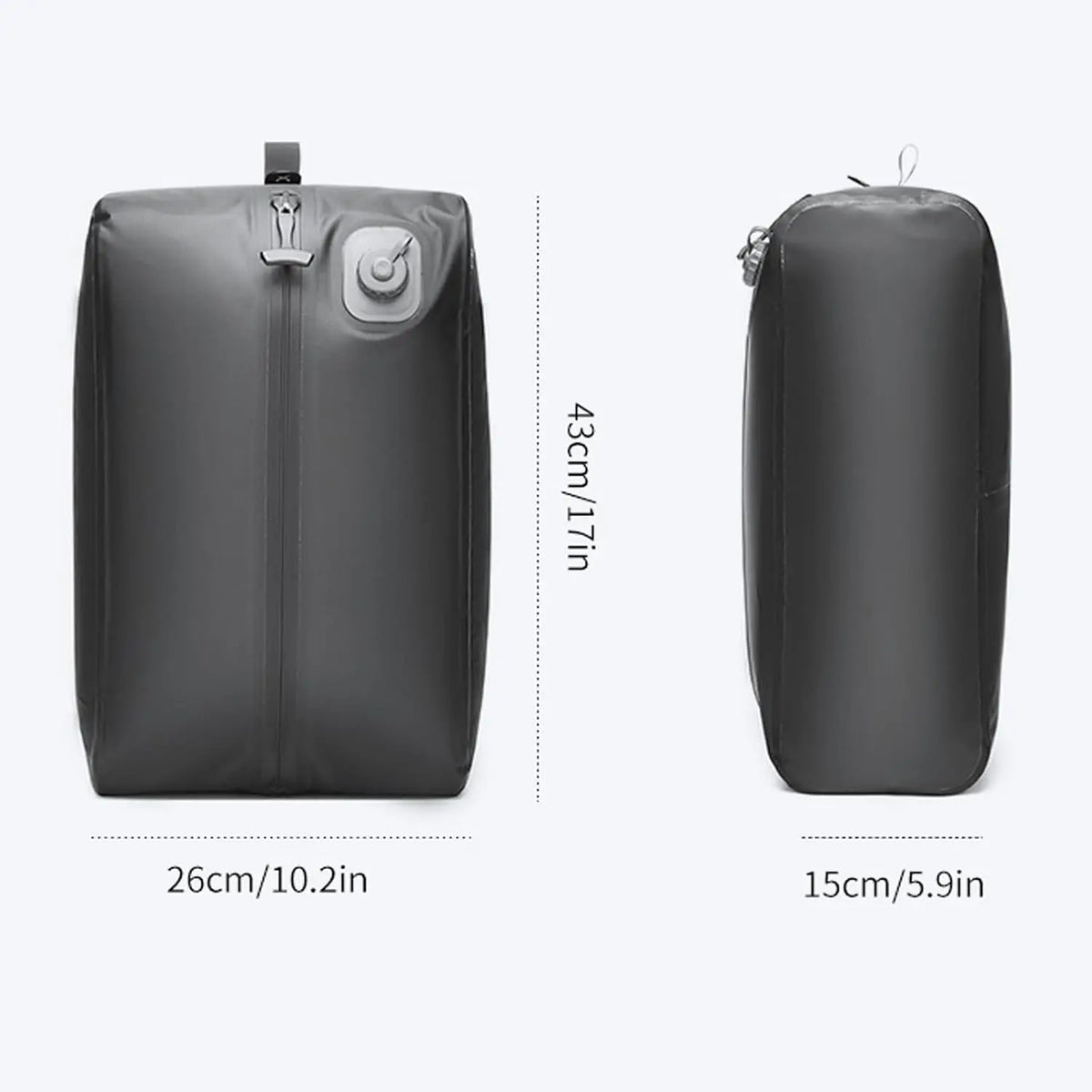 TravelMate | Automatic Vacuum Seal Storage Bags with Built-in Pump | Compact Space Saver for Efficient Packing 5