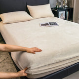 Velvet Soft Fitted Sheet Set | Hypoallergenic Crystal Velvet for Luxurious Comfort 12