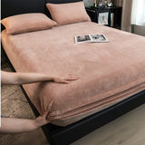 Velvet Soft Fitted Sheet Set | Hypoallergenic Crystal Velvet for Luxurious Comfort 9